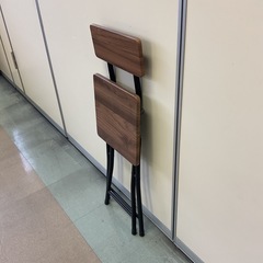 【府中市再生家具】No.418 折りたたみイスの画像