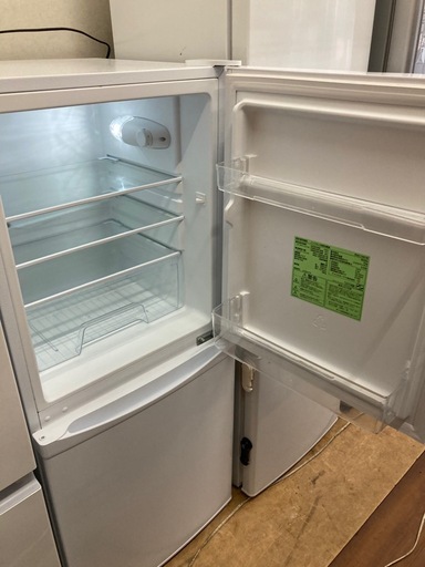 アイリスオーヤマ 冷蔵庫 142L 冷凍室52L 静音 ホワイト IRSD-14A  リサイクルショップ宮崎屋　佐土原店　26.3.3