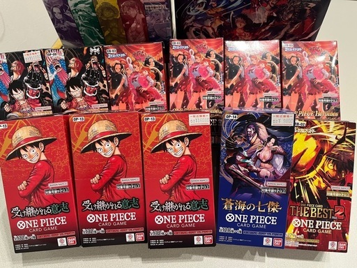 ONE PIECE カード　ボックスセット 11box+ストレージボックス
