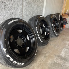 希少ブラック‼️ESBホイール‼️ハイエースシャコタン仕様‼️はみ出し