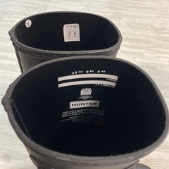 【美品】　HUNTER UK4 ブラック23cmの画像
