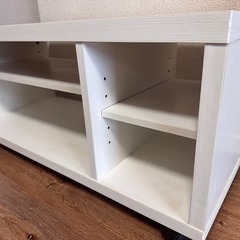 テレビ台　ホワイトの画像