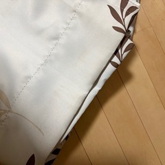 遮光カーテン 100×200cm 2枚 葉っぱ柄の画像