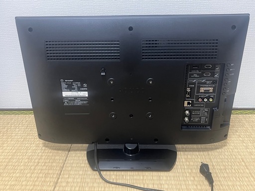 【配送可能】テレビ　LC-24K20　24インチ　リモコン付き　動作確認済み