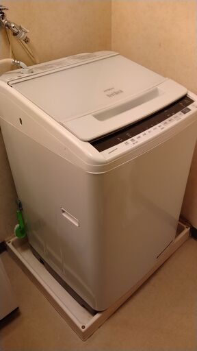 【取引確定】洗濯機，日立ビートウォッシュ，8kg，2020年製