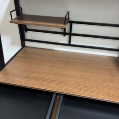ニトリ　省スペースデスク2台の画像