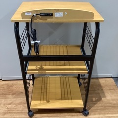 レンジ台【町田市再生家具】　253551の画像