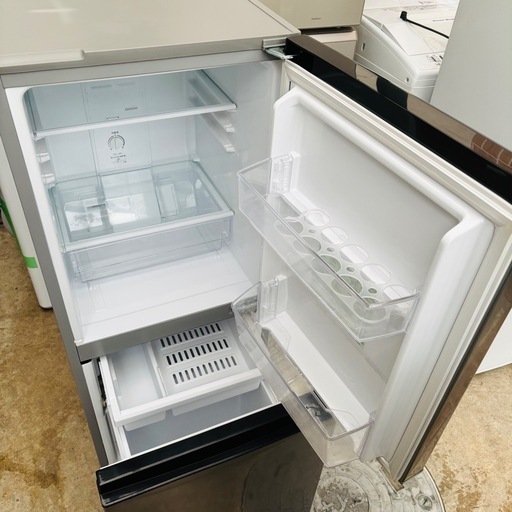 直接引き取り大歓迎⭐︎大阪府下又は近郊は配送設置込み?AQUA 126L 冷凍冷蔵庫 AQR-J13K(S) 2021年製/YMJ03