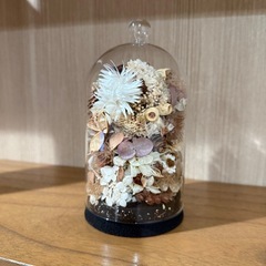 ドライフラワー 瓶詰め インテリアの画像