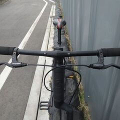 CANNONDALE （キャノンデール）BADBOY（バッドボーイ）SOLO（ソロ）レフティフォーク　クロスバイク　管理NO.20260303-7の画像
