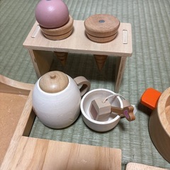 おままごとセットお寿司屋さんカフェ屋さんケーキ屋さんの画像