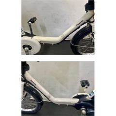 1年保証　送料無料　パナソニック　ギュットミニ　20インチ　子供乗せ　電動アシスト自転車 g303の画像