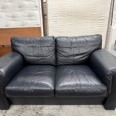 【愛品館 江戸川店 】erpo 本革2Pソファ（エルポ）の画像