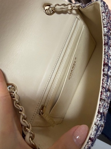 CHANEL シャンネルミニツイード ショルダーバッグ