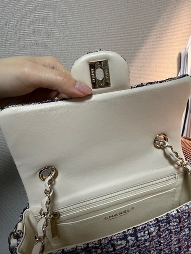 CHANEL シャンネルミニツイード ショルダーバッグ