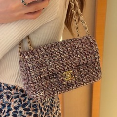 CHANEL シャンネルミニツイード ショルダーバッグの画像