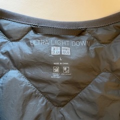 【値下げ】UNIQLOウルトラライトダウンLカーキの画像