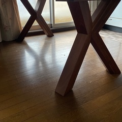 シギヤマ　ダイニングテーブル　天然木の画像