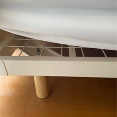 シングルベッド（マットレス＋フレーム）0円／引越しのため
の画像