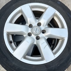 日産純平ホイール（エクストレイル、エルグランドなど）夏タイヤ付の画像