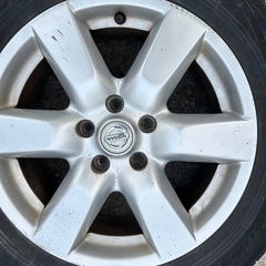 日産純平ホイール（エクストレイル、エルグランドなど）夏タイヤ付の画像