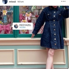 REDYAZEL シャツワンピ
の画像