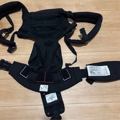 エルゴベビー抱っこ紐 ブラック メッシュ　ブラック黒　転落防止ベルト付きの画像
