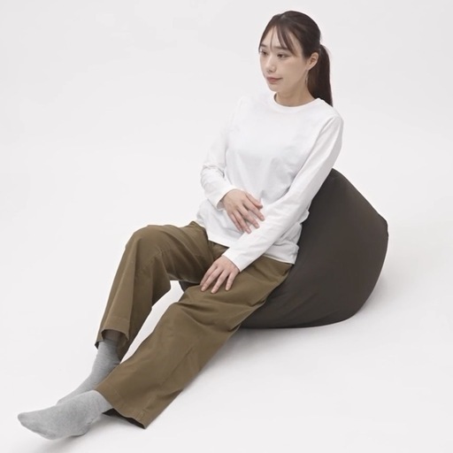 無印良品　体にフィットするソファ 小 ポリエステル平織 カバーセット