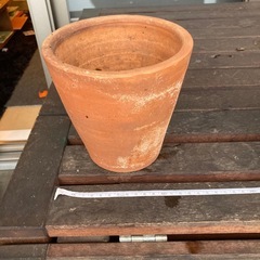 素焼きの植木鉢
の画像