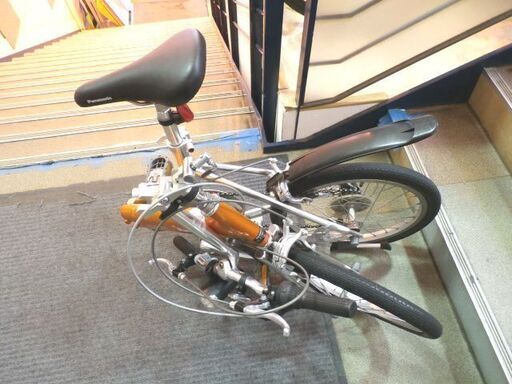 18インチ 折りたたみ自転車 7段変速 パナソニック LIGHT WING/ライトウイング オレンジ B-TW872AK 西岡店 ヨドバシ.com - パナソニック Panasonic ライトウイング 折り畳み