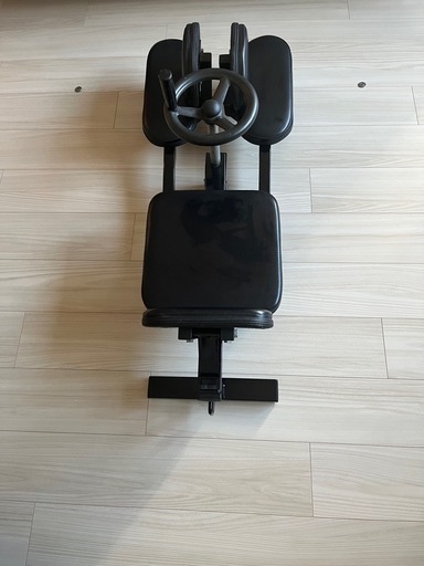 【美品】空手上達間違いなし/開脚マシン　レッグストレッチャー