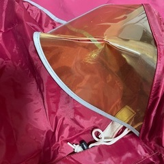 自転車運転時用　　ポンチョ型レインコートの画像