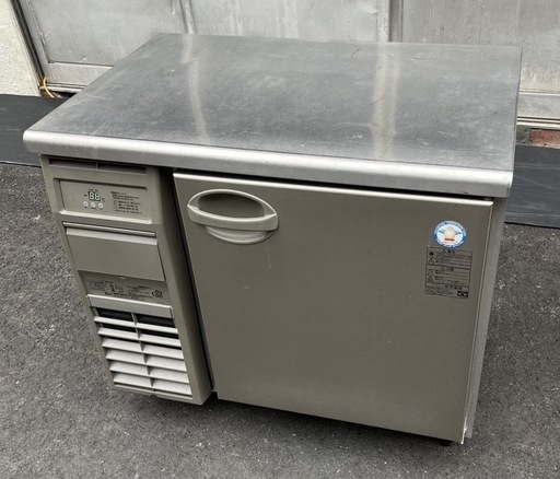 【動確済み】2019年 フクシマ 業務用 テーブル形冷蔵庫 YRC-090RM2 154L 900×600×800 台下冷蔵庫 コールドテーブル 業務用冷蔵庫 大阪
