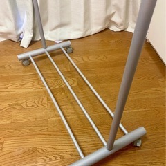 無印良品　ハンガーラックの画像