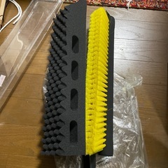 洗車モップ+ブラシ　計2本　　オートバックス　購入未使用自宅保管の画像