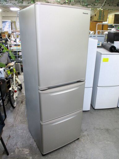 Panasonic パナソニック 冷凍冷蔵庫 NR-C344C-N 冷蔵庫 3ドア 335L 