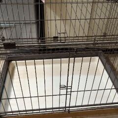 静岡市！②リッチェル らくらく掃除ケージ 60✕90サイズ ブラウン  お譲り致します！の画像