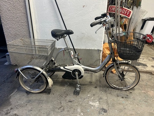 【バッテリージャンク】ブリヂストン　アシスタ　電動自転車　3輪