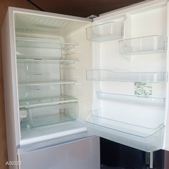 D087 送料設置無料   東芝　自動製氷機能付き　大型冷蔵庫　411Lの画像