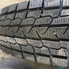 ジムニーサイズアルミ　冬タイヤ付　KEELER16インチそこそこ綺麗の画像