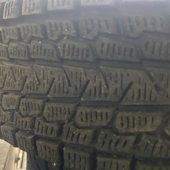 ジムニーサイズアルミ　冬タイヤ付　KEELER16インチそこそこ綺麗の画像