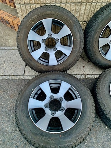 ジムニー　ランドベンチャー　185/70R16 ヨコハマ　ジオランダ AT 純正 ジムニー ランドベンチャー 185/70R16 ヨコハマ ジオランダ AT 純正