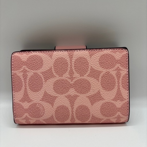 【新品未使用】COACH/コーチ二つ折り財布　CW786 ピンク