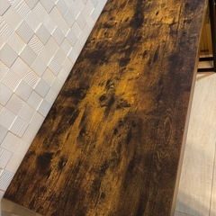 🌟デスク机/ブラウン/ニトリの画像