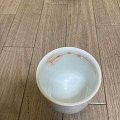 波佐見焼　白山陶器　スイートピー柄湯呑　の画像