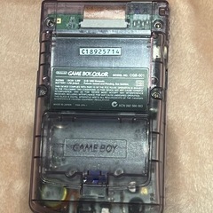 【大人気】GAME BOY COLORクリアタイプ  の画像