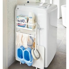 tower〇洗濯機横マグネット収納ラックの画像