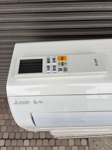 ?美品❗️霧ヶ峰?取付込✨️簡易クリーニング済❄️中古 三菱 霧ヶ峰 MSZ-EX2220E8-W 2020年式 100V 15A 主
