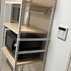 3/22まで｜レンジラック 高さ180cm 幅64.5cm 無料｜大阪府 引取限定の画像