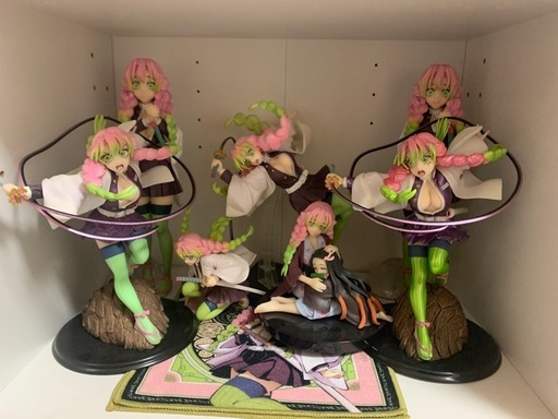 鬼滅の刃 甘露寺蜜璃フィギュアセット (ゆ。) 木更津のフィギュアの 